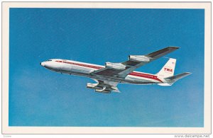 Airplane in Flight, Trans World Airlines, 60-80's