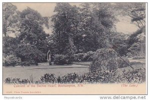 The Lake, Convent Of The Sacred Heart, Roehampton, S. W., London, England, UK...