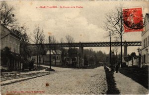 CPA MARLY-le-ROI - St-Fiacre et le Viaduc (102619)