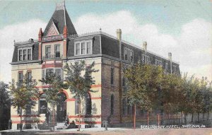 Arlington Hotel Sheldon Iowa 1909 postcard