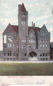 ALLEGHENY, Pennsylvania; High School, PU-1907