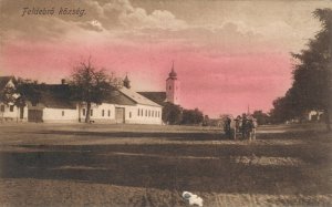 Hungary Feldebrö Község Vintage Postcard 05.61