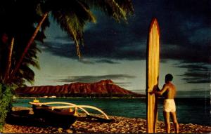 Hawaii Waikiki Outrigger and Diamond Head