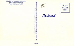 OK - Perry. Christ Lutheran Church