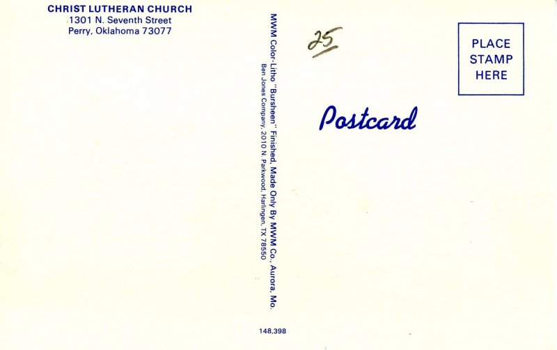 OK - Perry. Christ Lutheran Church