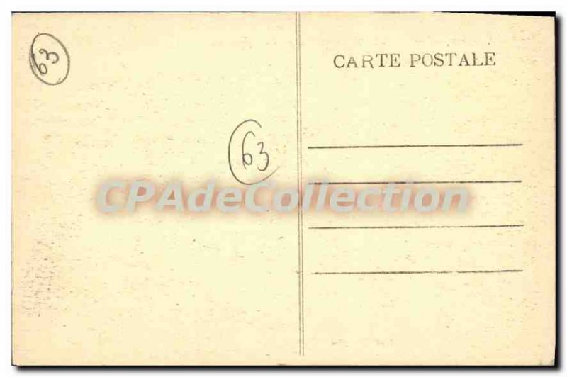 Old Postcard La Bourboule Vue Generale