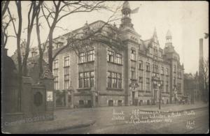 Germany 1918 Revolution RPPC Wilhelmshaven Soldatenrat Offiziers Kasino 61423