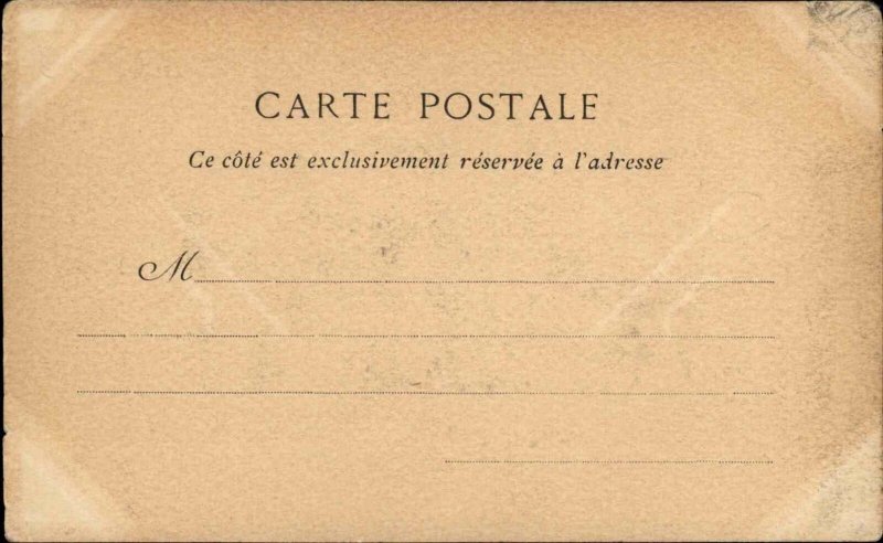 France Propaganda Satire Comic Pierre Waldeck-Rousseau c1902 Postcard