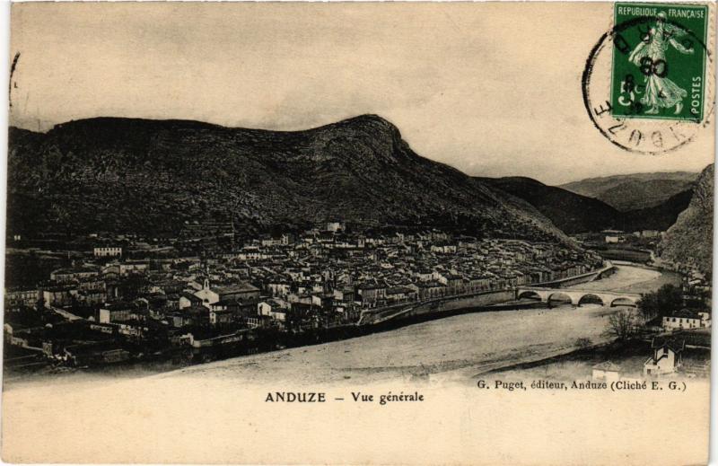 CPA ANDUZE - Vue Générale (380025)