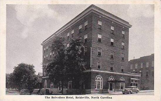 North Carolina Reidsville The Belvedere Hotel