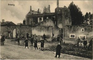 CPA Arrancy - Rue - Ruines (1061774)