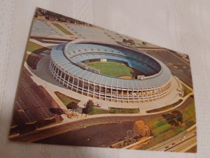 Sports Stadium Home to Brave and Falcons Atlanta Georgia Postcard Dexter Press