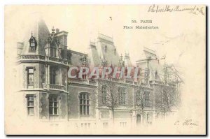 Old Postcard Paris Place Malesherbes
