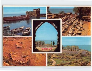 Postcard Souvenir From Byblos, Lebanon