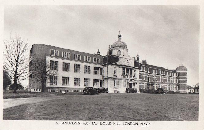 St Andrews Hospital Dollis Hill London Postcard