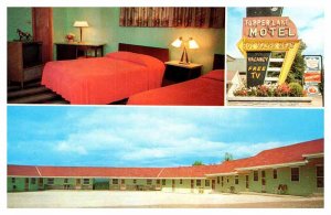 Postcard MOTEL SCENE Tupper Lake New York NY AU2895