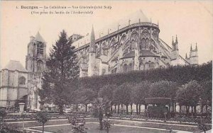 France Bourges La Cathedrale Vue Generalo Sud