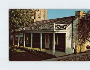 Postcard Log Cabin Courthouse, Independence, Missouri