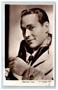 c1940 RPPC Actor Franchot Tone Vintage Postcard F6E