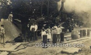 Iowa Sewer Workers Real Photo People Working Unused 