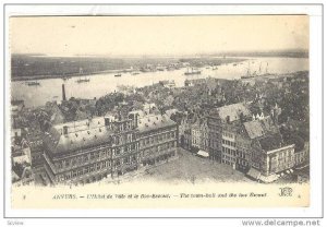 L'Hotel De Ville Et Les Bas-Escaut, The Town-Hall And The Low Escaut, Anvers,...