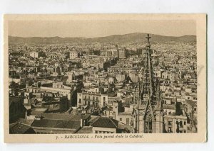 3089070 SPAIN Barcelona Vista Parcial desde la Catedral Vintage