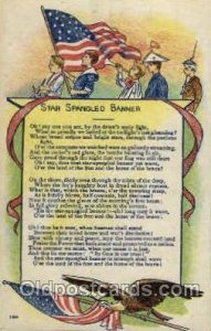 Star Spangled Banner Sayings, Quotes, Unused 