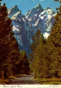 Wyoming Grand Teton National Park Majestic Grand Teton