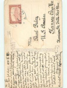 Divided-Back ROMANTIC COUPLE Great Postcard AA7599