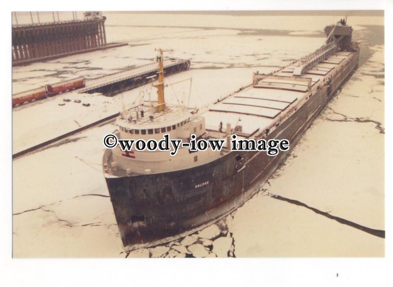 cd0333 - Canadian Laker - Halifax , built 1963 - postcard