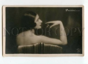 491487 AVANT-GARDE Italy FILM ACTRESS Fashion NUDE 1920s PHOTO FLOU Bromografica