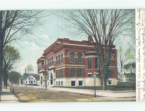 Pre-Chrome HIGH SCHOOL SCENE Concord New Hampshire NH AG6532