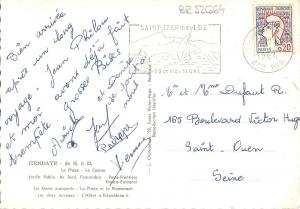 BR52664 La plage le casino Hendaye       France