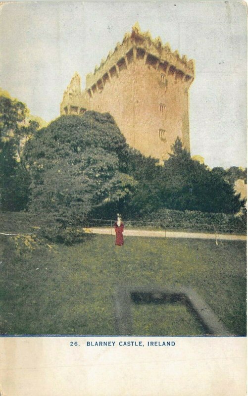 Blarney Castle Ireland 1908 Postcard Cork Ireland