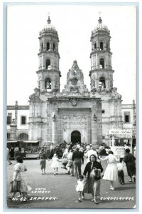 c1940's Church View Zapopan Guadalajara Mexico Gamboa Photo RPPC Photo Postcard