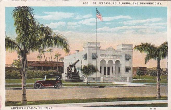 Florida St Petersburg American Legion Building Curteich