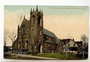 St Bernard's RC Church, Moncton New Brunswick, Used 1913