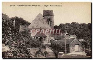 Old Postcard St Leger en Yvelines L & # 39Eglise Monument