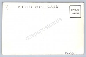 K9/ Kokomo RPPC Postcard c1940s talking Monkey Dressed Cigar Side Show 481