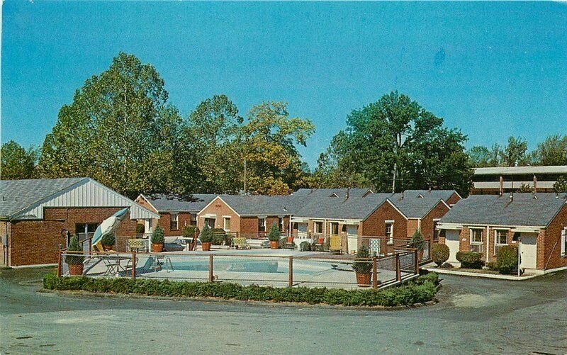 Consumer King Bros Motel Inc  US Route 66 St Louis Missouri Postcard pool 10265