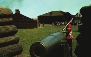 Vintage Postcard Old Fort York Battle Of York Fought In 1813 Toronto Canada