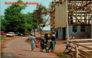 Pennsylvania Amish Country Amish Barn Raising