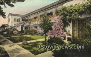 Pine Crest Lodge - Santa Barbara, California CA Postcard