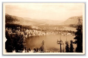 RPPC Mammoth Lakes California CA UNP Postcard Z9