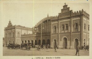 92409 - SPAIN - Postal Antigua VINTAGE  POSTCARD -  SEVILLA  Estacion de Cordoba