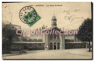Old Postcard Amiens Gare St Roch