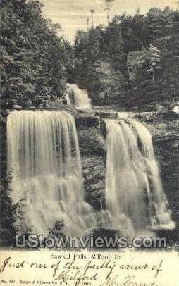 Sawkill Falls - Milford, Pennsylvania