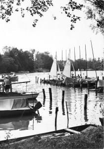 BG16492 goyatz am schwielochsee hafen der bsg segeln ship germany CPSM 14.5x9cm