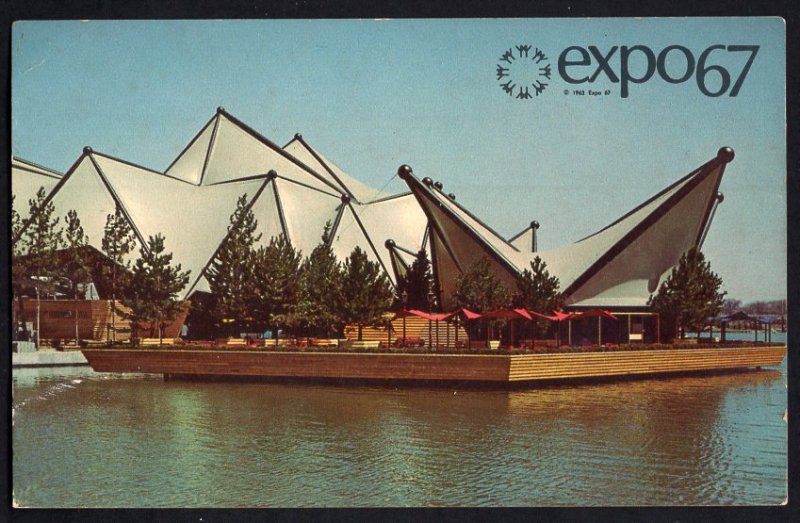 Canada expo67 MONTREAL Pavilion Of The Province Of Ontario Chrome