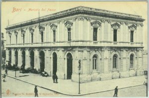 97919 - vintage postcard - BARI City - FISH MARKET-